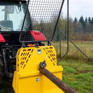 Treuil forestier hydraulique de débardage Vert 3 000 kg
