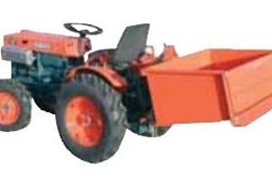 Benne mécanique 100 pour micro tracteurs Vert Service