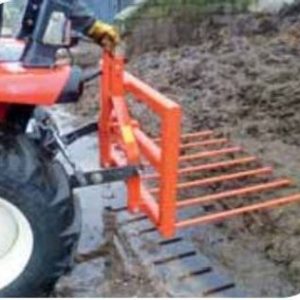 Fourche à fumier 100 pour micro tracteur Vert Service