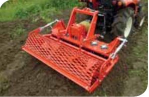 Herse rotative 90/100 Vert Service pour micro tracteurs