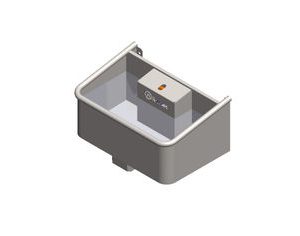 Abreuvoir bovin en inox 65L Rototec Variflow HDV