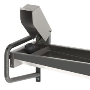 Abreuvoir mural en inox chauffant 50L Kerbl